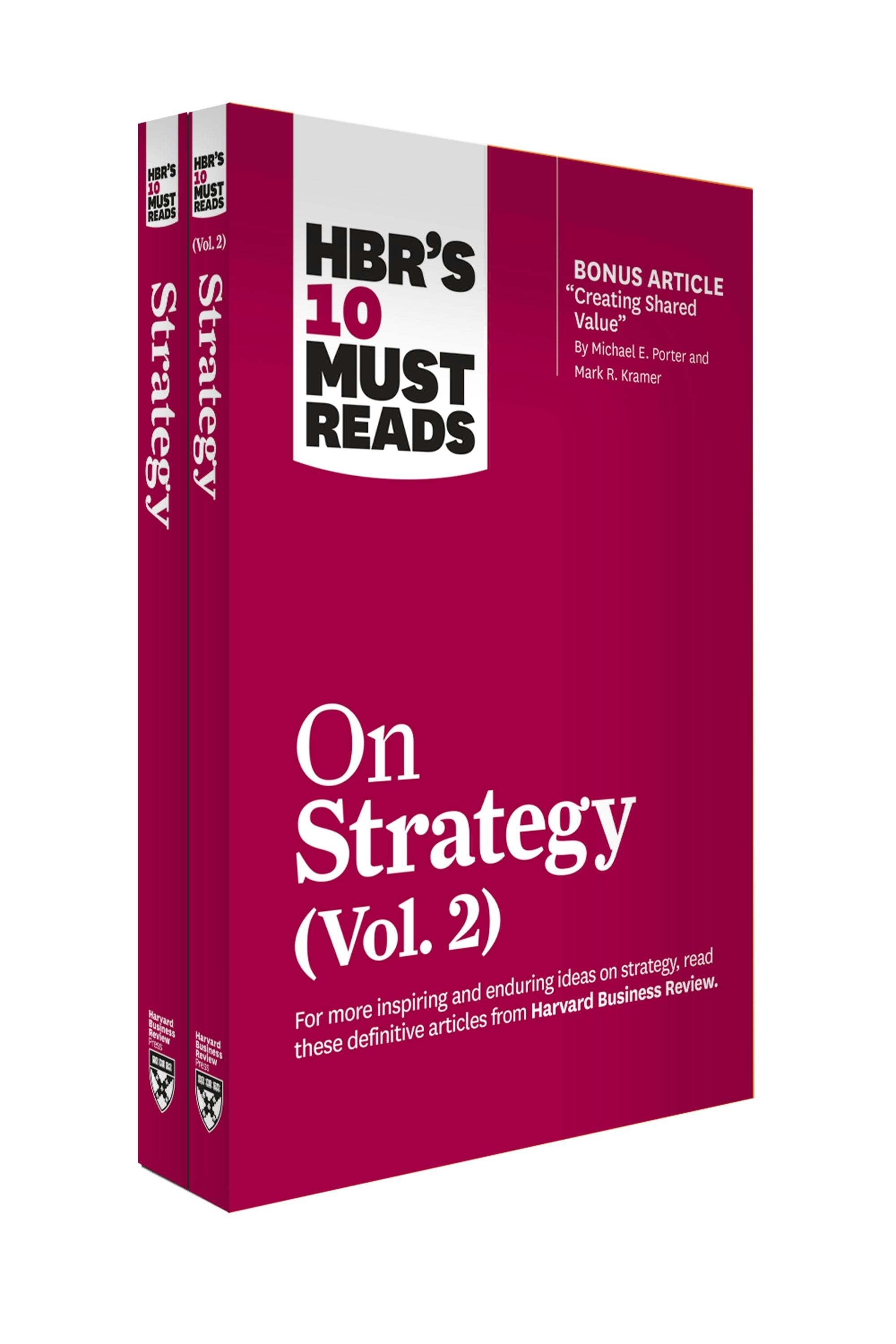 Book cover image for HBR's 10 Must Reads on Strategy 2-Volume Collection ISBN: 9781633699403